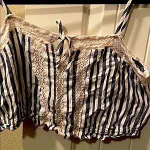 Crop top striped